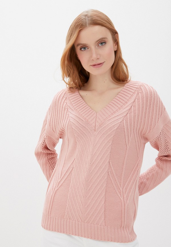 Пуловер Leotex цвет розовый 