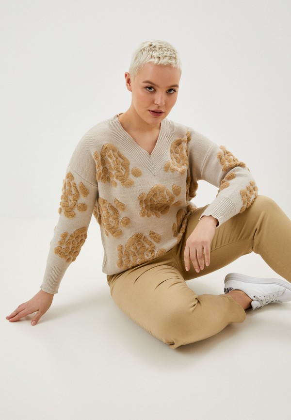 Пуловер Lilly Bennet цвет бежевый 