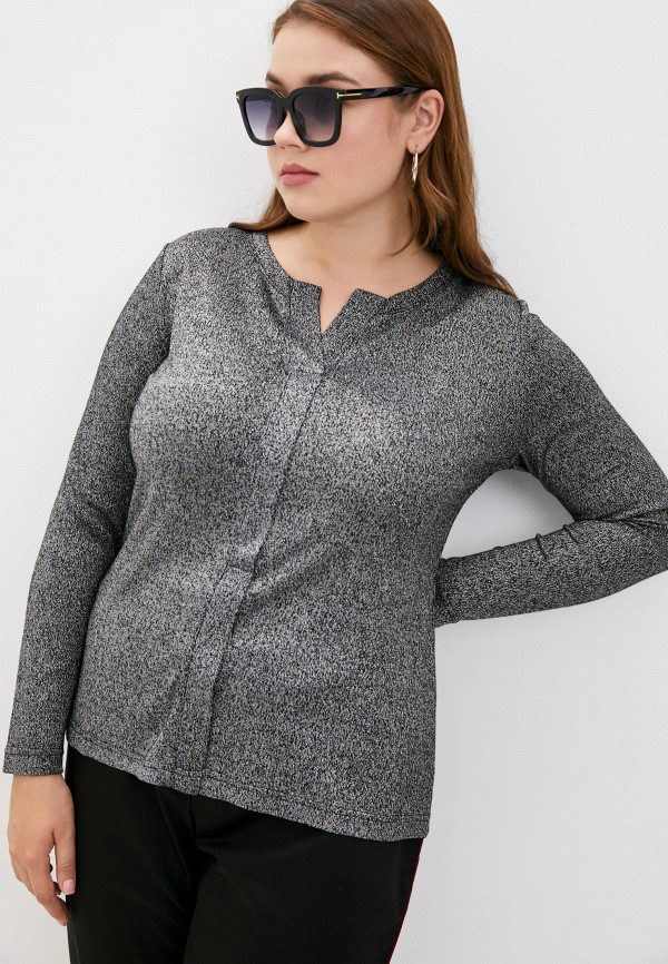 Пуловер Lina цвет серый 