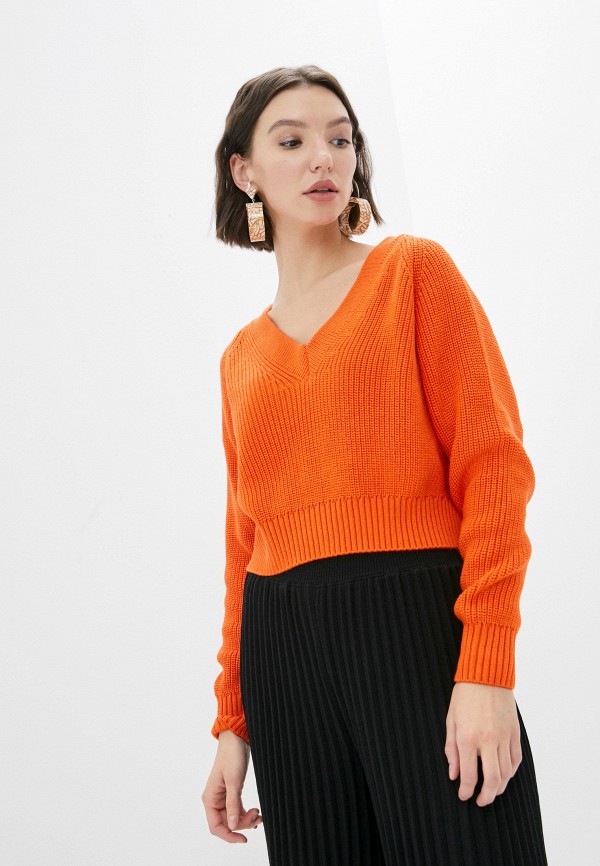 Пуловер MaryTes цвет оранжевый 
