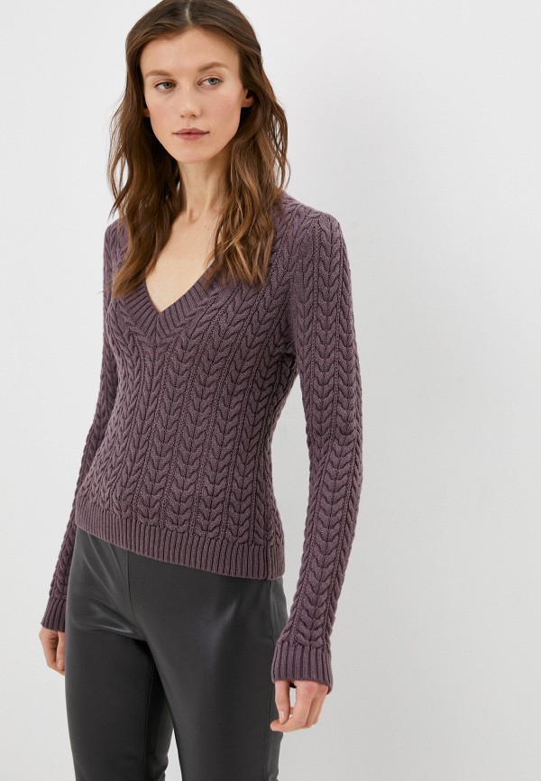Пуловер MaryTes цвет фиолетовый 