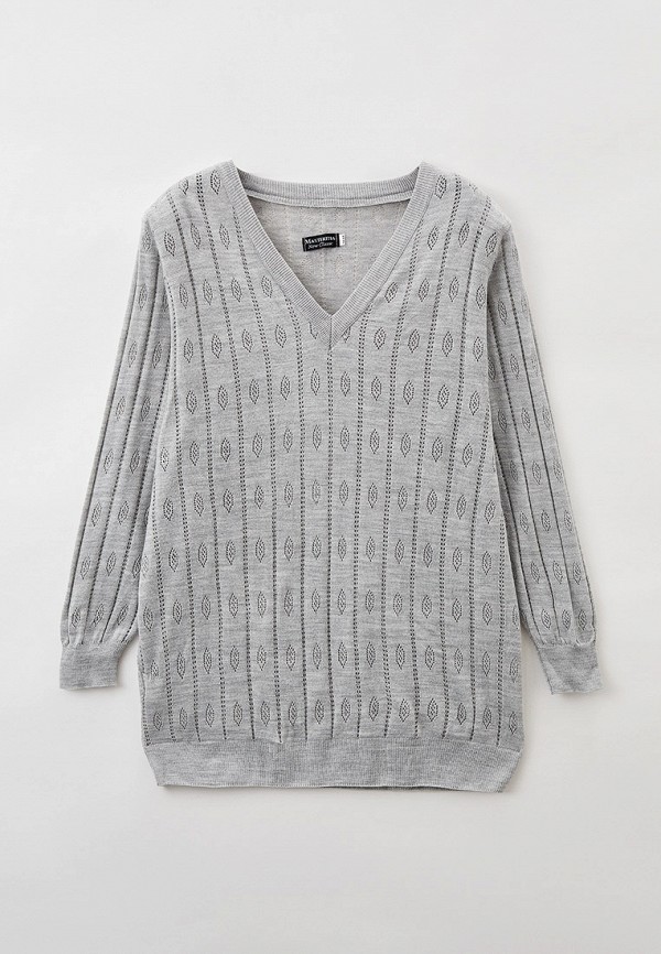 Пуловер Masteritsa New Classic цвет серый 