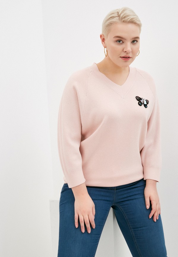 Пуловер Milanika цвет розовый 