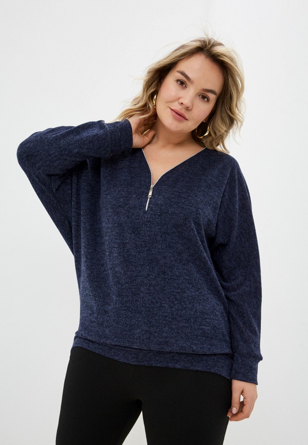 Джемпер 58 размера. Свитер синий большого размера для полных женщин. Жакет Svesta. Женские свитера 58 размер фото.