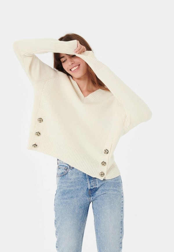 Пуловер Tara Jarmon цвет белый 