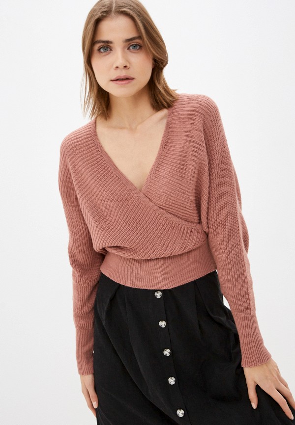 Пуловер Trendyol цвет розовый 