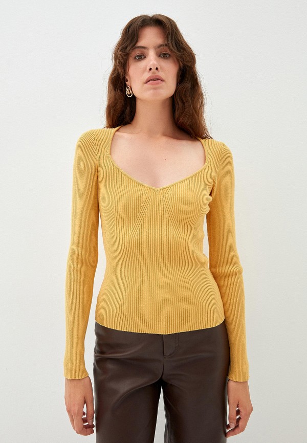 Пуловер Zarina цвет желтый 