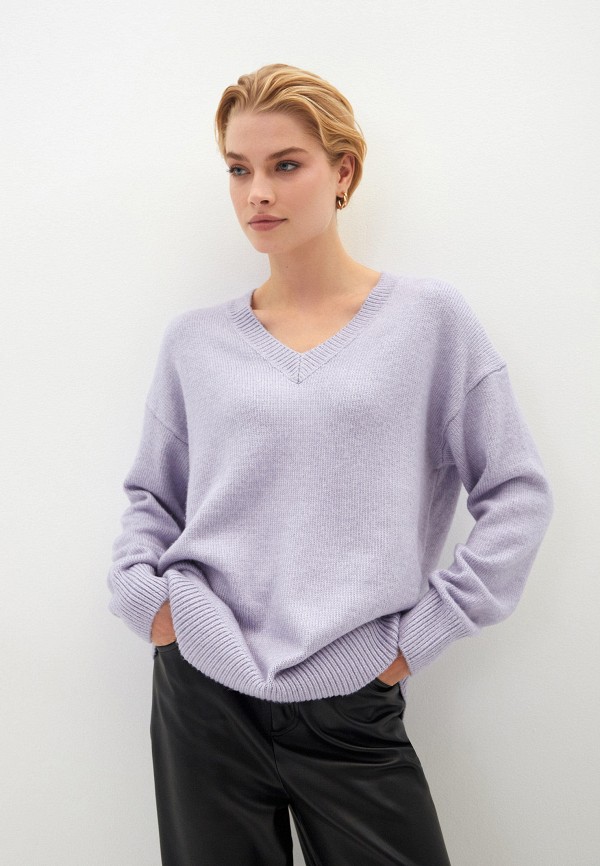 Пуловер Zarina цвет фиолетовый 