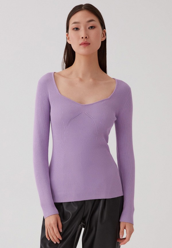 Пуловер Zarina цвет фиолетовый 