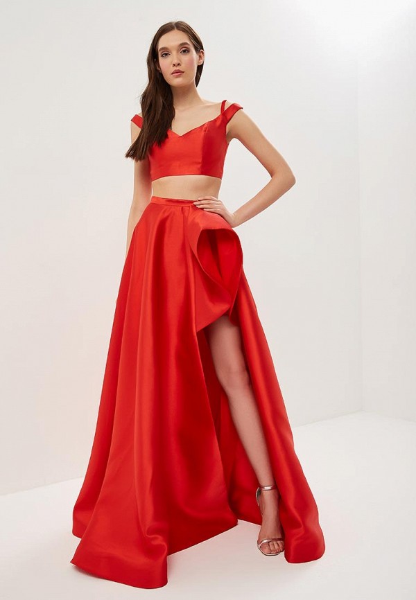 Red outlet. Zotic. Модели платьев красного цвета для женщин безко. XZOTIC Fashion Dress. X'Zotic купить одежду.