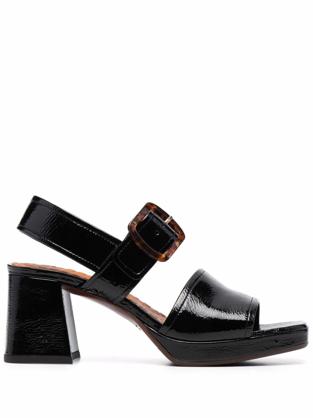 Chie Mihara double strap leather sandals GINKA 26254