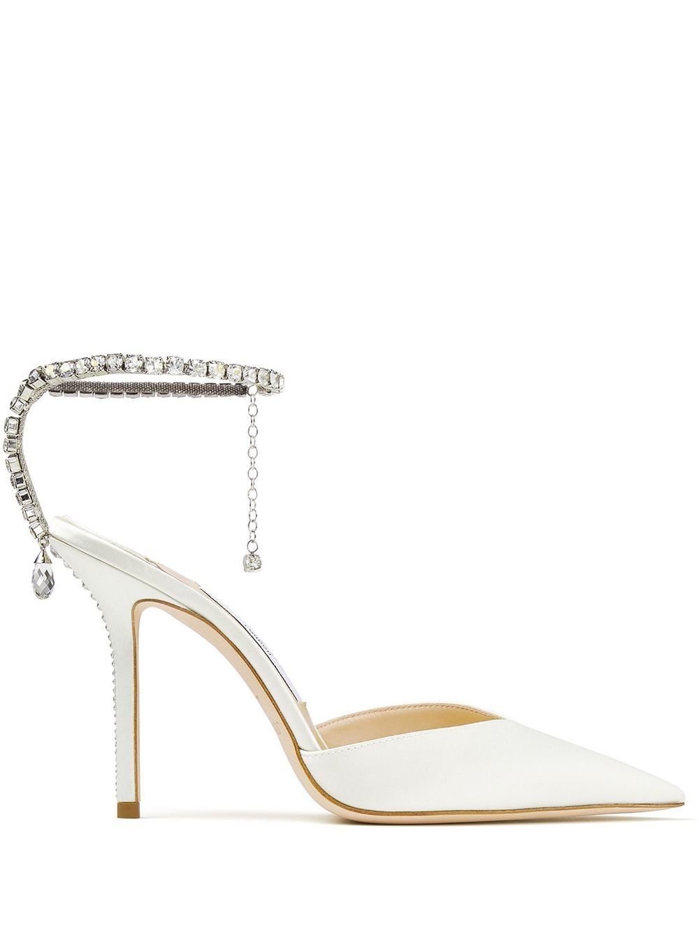 Jimmy Choo туфли Saeda 100 с кристаллами  SAEDA100BBD