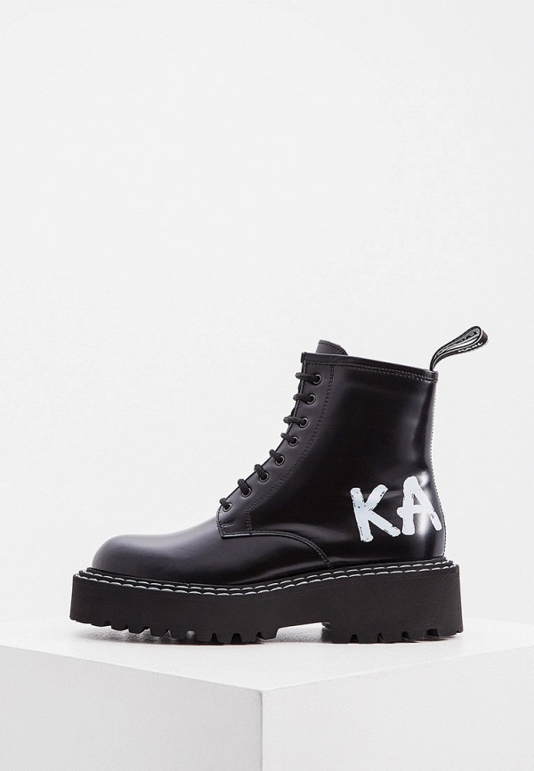 Ботинки Karl Lagerfeld цвет черный 