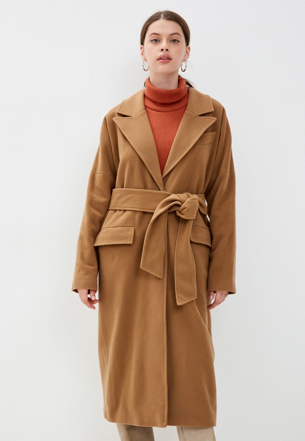 Пальто Belucci цвет коричневый 