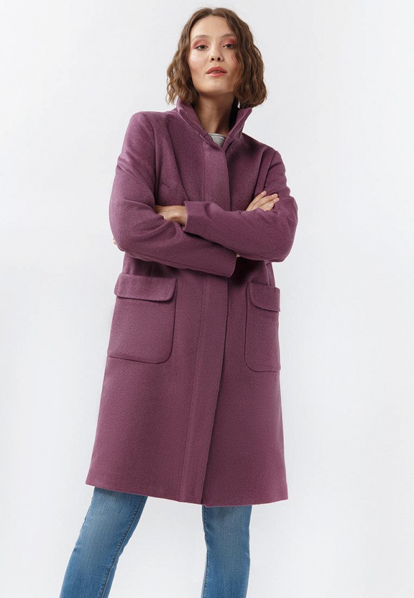 Пальто Finn Flare цвет фиолетовый 