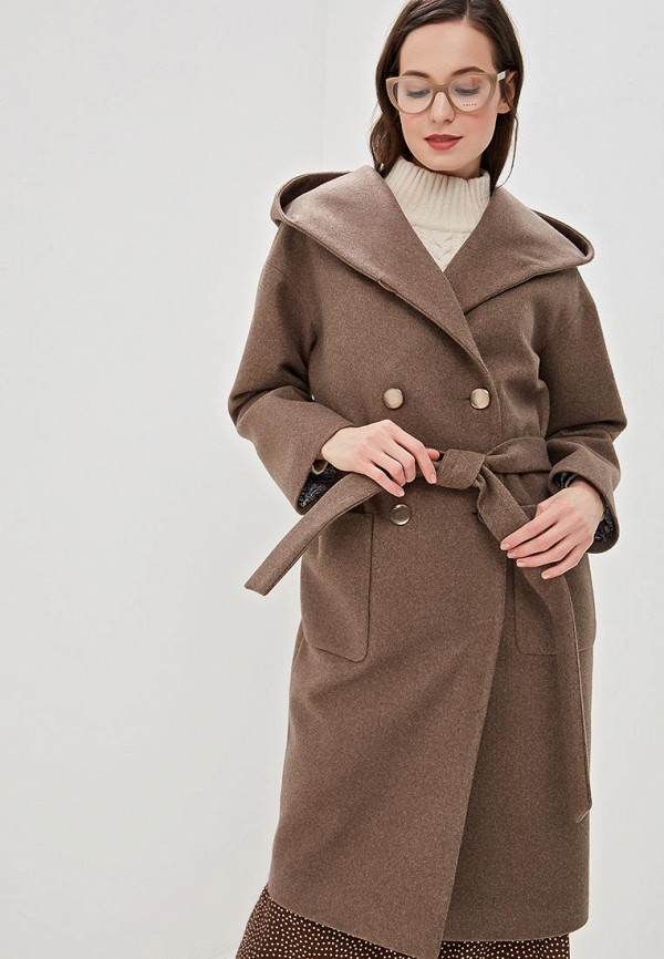 Пальто Ovelli цвет коричневый 