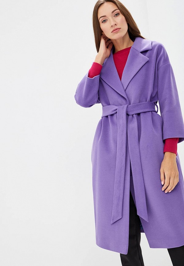 Пальто Ruxara цвет фиолетовый 
