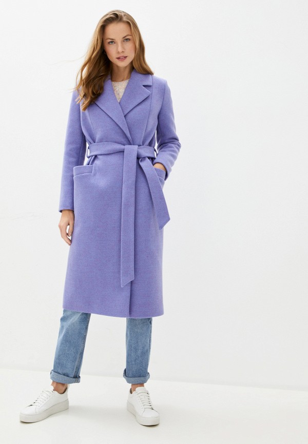 Пальто Sezalto цвет фиолетовый 
