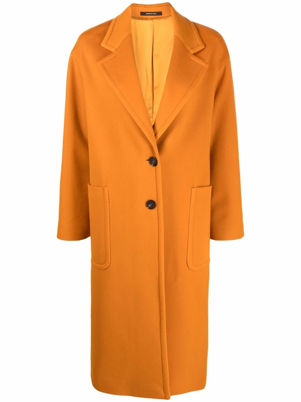 Orange coat