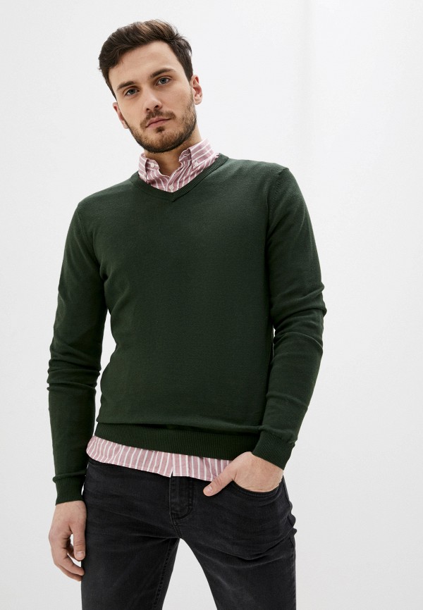 Пуловер Concept Club цвет зеленый 