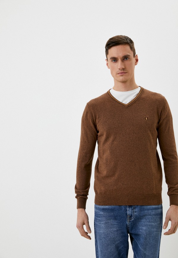 Пуловер Grostyle цвет коричневый 