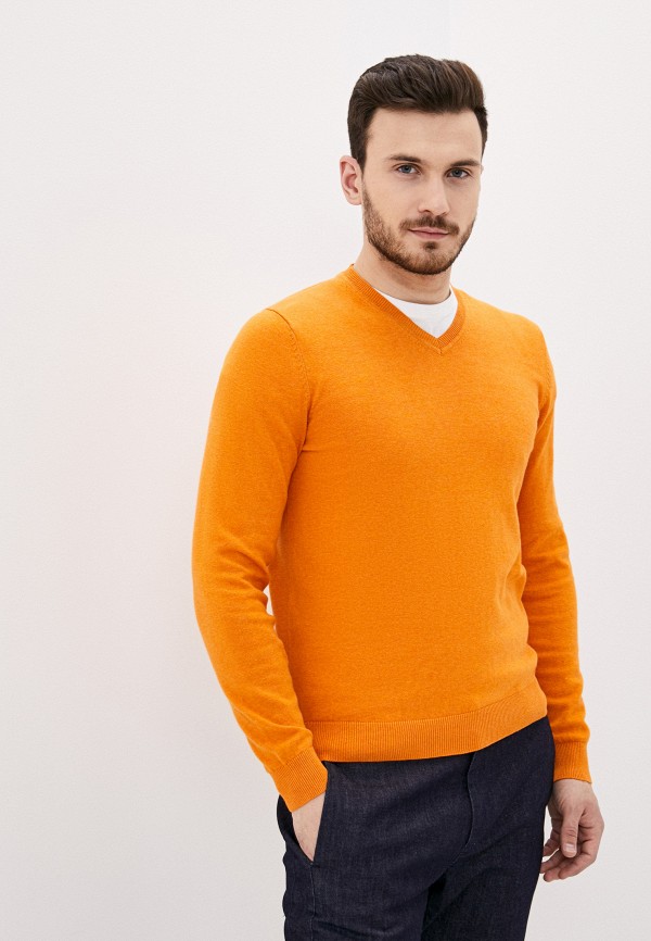 Пуловер Henderson цвет оранжевый 