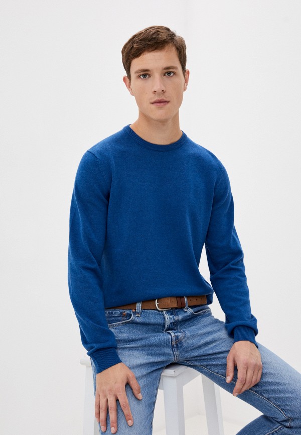 Пуловер Henderson цвет синий 