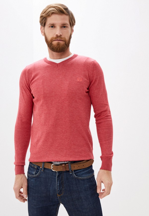 Пуловер Jlab цвет коралловый 