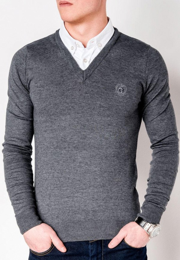 Пуловер Ombre цвет серый 