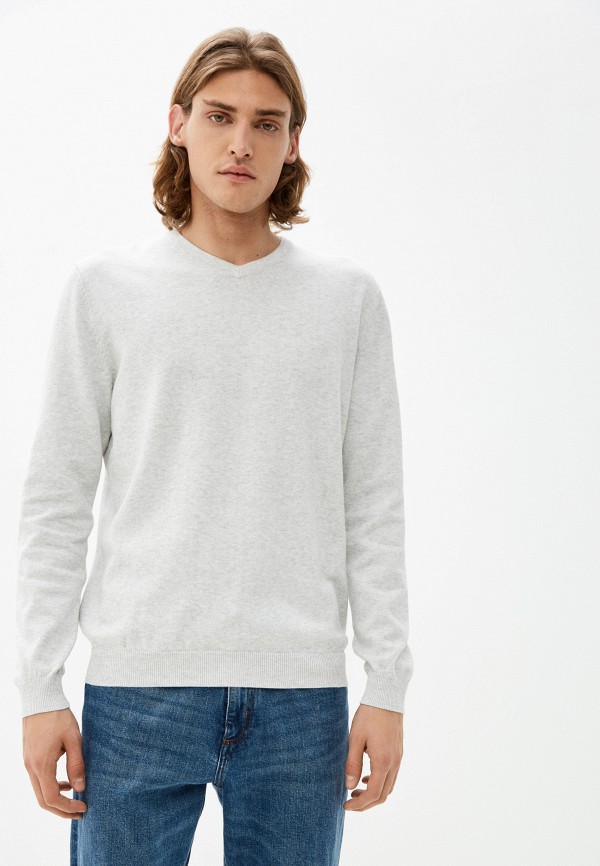 Пуловер Zolla цвет серый 