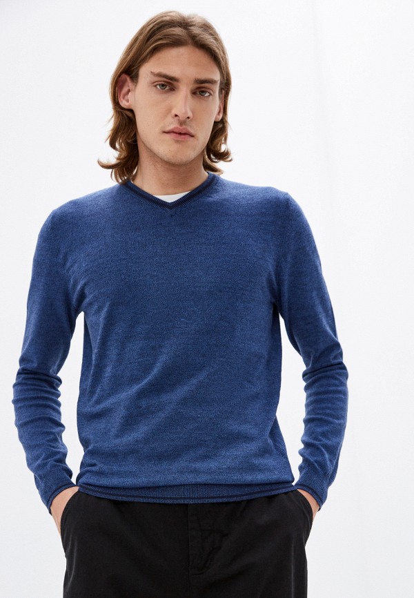 Пуловер Zolla цвет синий 