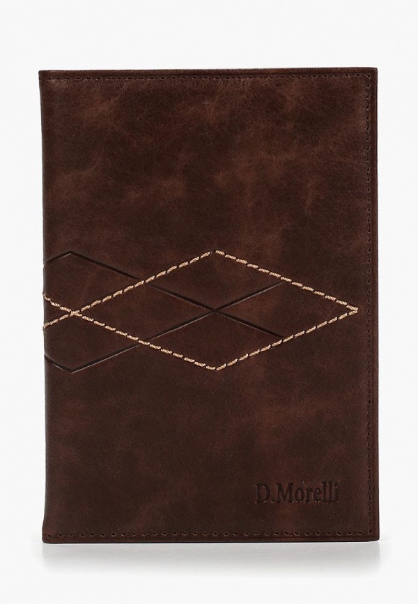 Обложка для паспорта D.Morelli цвет коричневый 