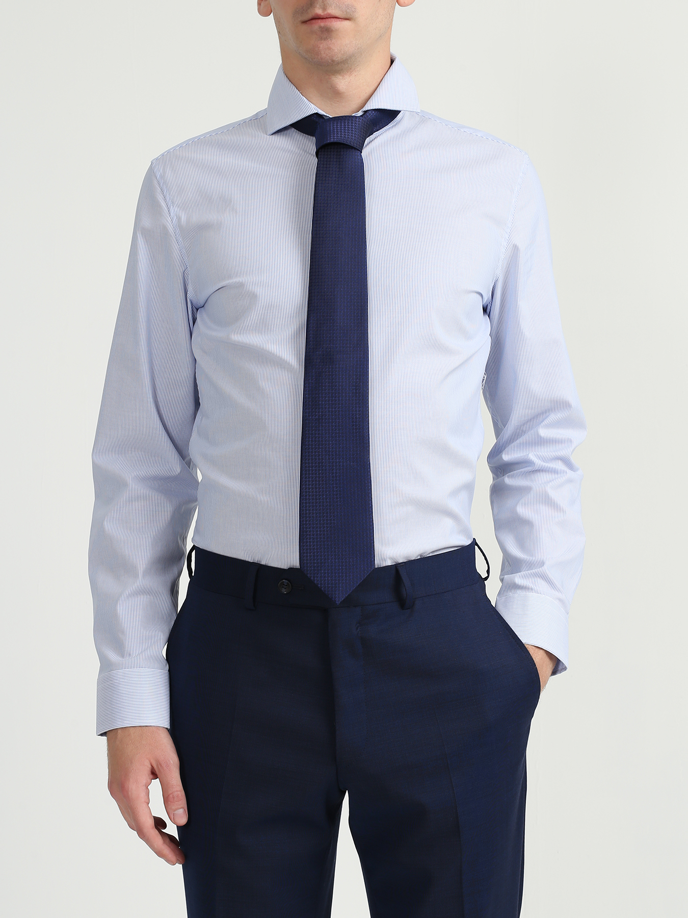 Alessandro Manzoni Шелковый галстук с узорами 324194-185