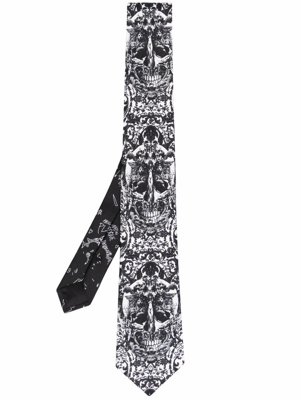 Philipp Plein галстук с принтом Baroque FAAAMAD0355PTE003N