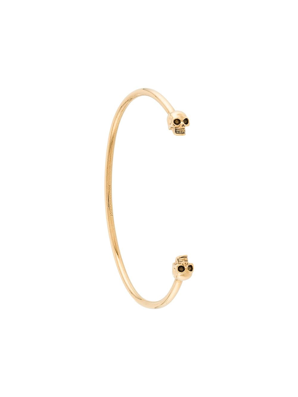 Alexander McQueen браслет с декором в форме черепов  554479J160G