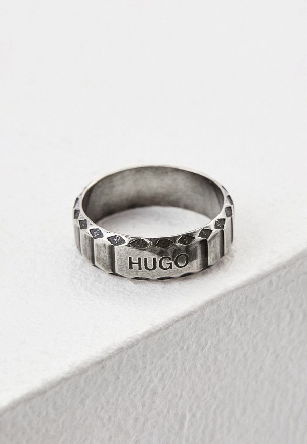Кольцо Hugo цвет серебряный 