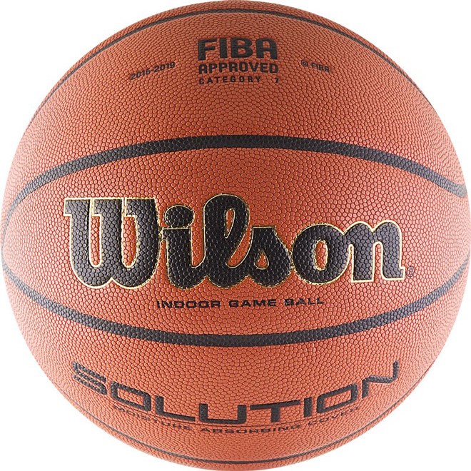 Баскетбольный мяч Wilson Solution размер 7 B0616X
