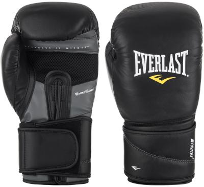 Перчатки боксерские Everlast Protex2 Leatheroz/L-XL 3210BLXLU