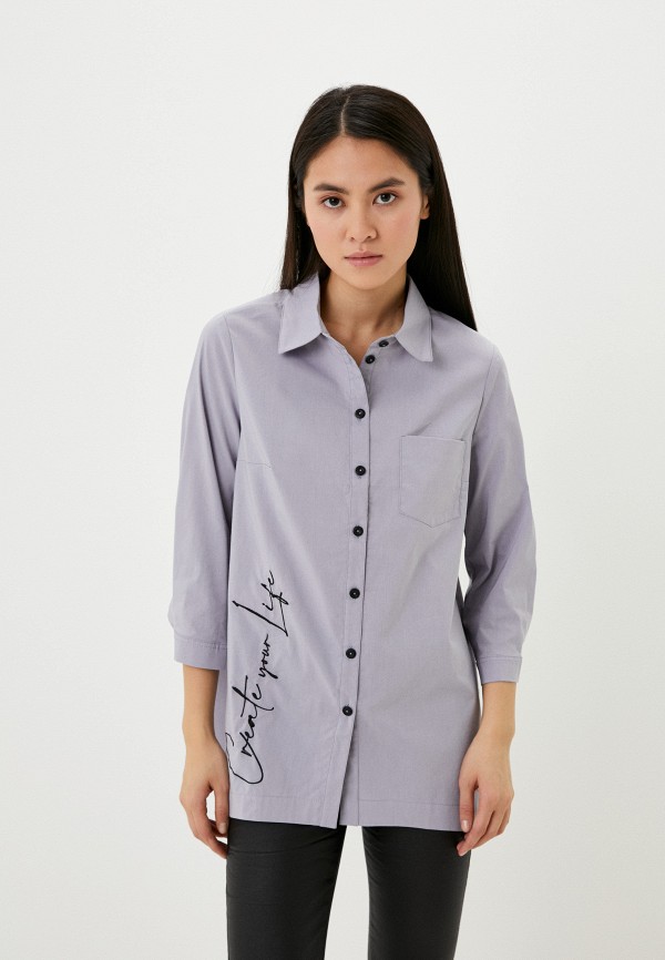 Рубашка Adele Fashion цвет серый 