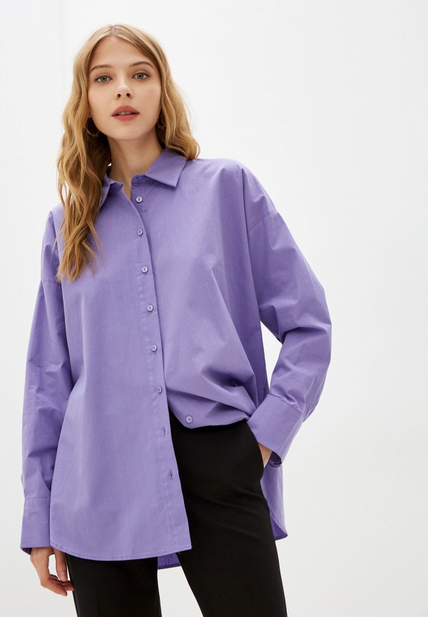 Рубашка DeFacto цвет фиолетовый 