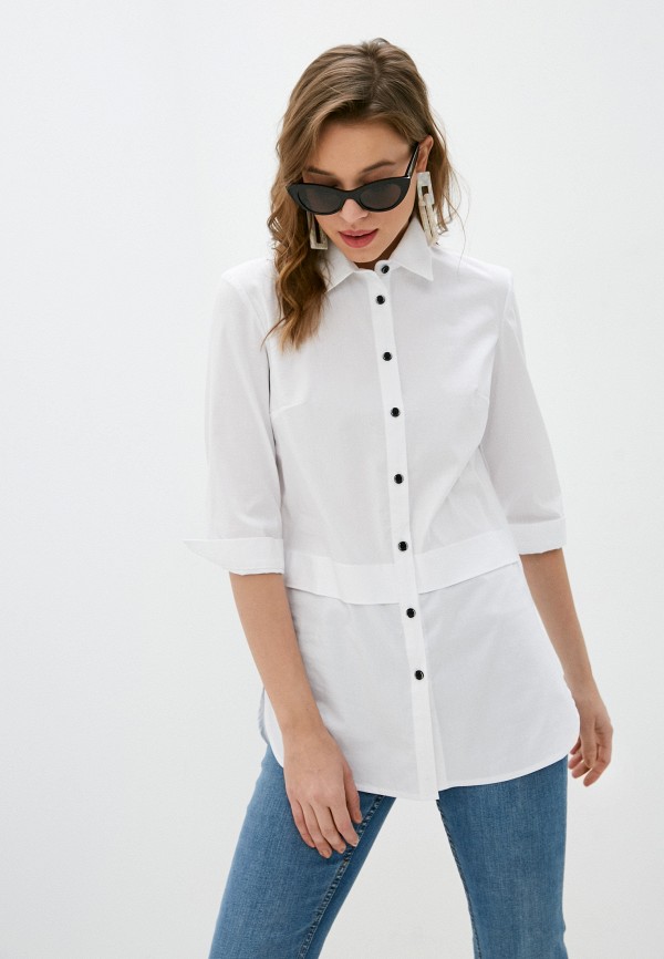 Рубашка Mironi цвет белый 