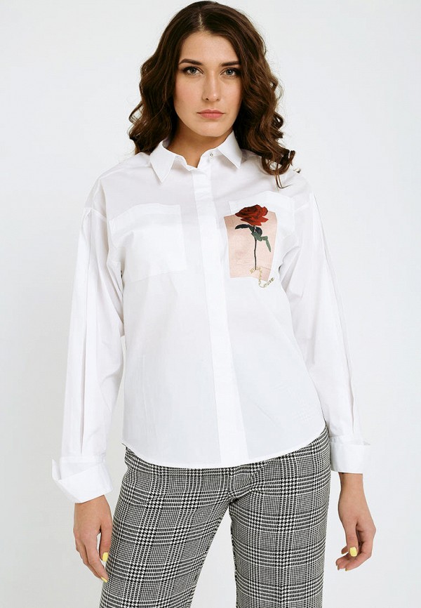 Рубашка Moda di Lusso цвет белый 