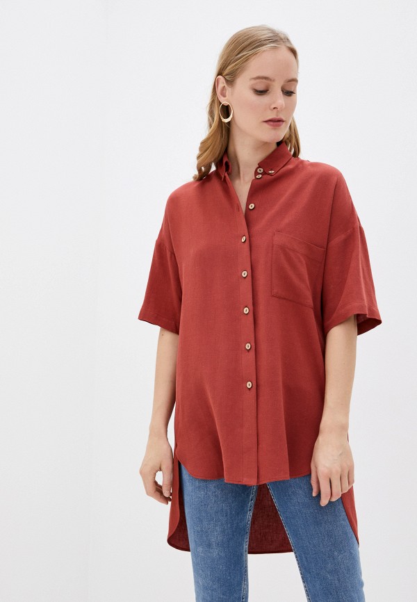 Рубашка Petrichor цвет красный 