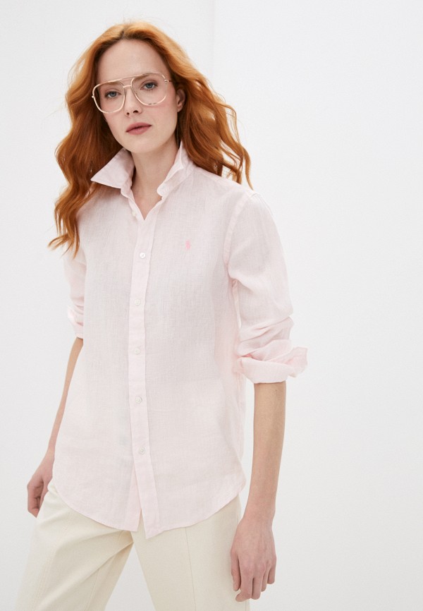 Рубашка Polo Ralph Lauren цвет розовый 