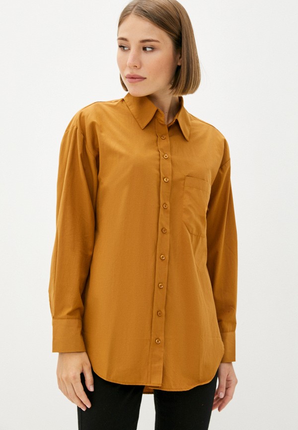 Рубашка Trendyol цвет коричневый 