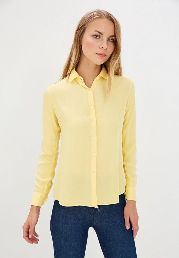 Женские рубашки желтого цвета