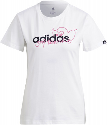 Футболка женская adidas Hearth X4DJHTTL1D