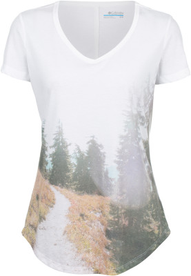 Футболка женская Columbia Piney Falls SS Tee E3W3XFA9HW