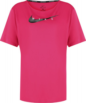 Футболка женская Nike Swoosh Run, Plus Size ODTKP4MR8K