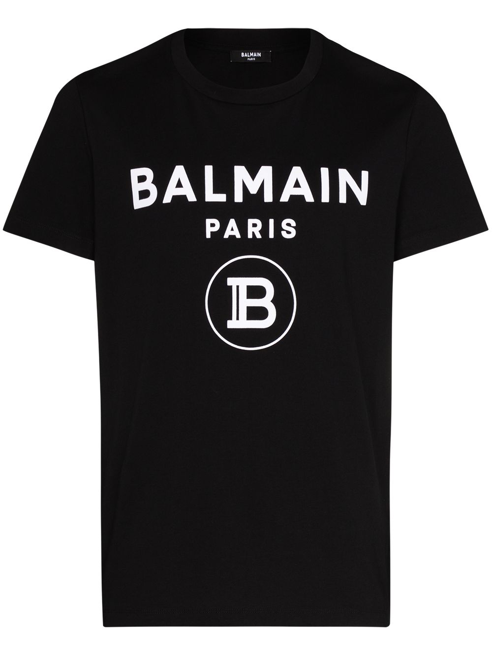 Balmain футболка с логотипом  UH01601I394